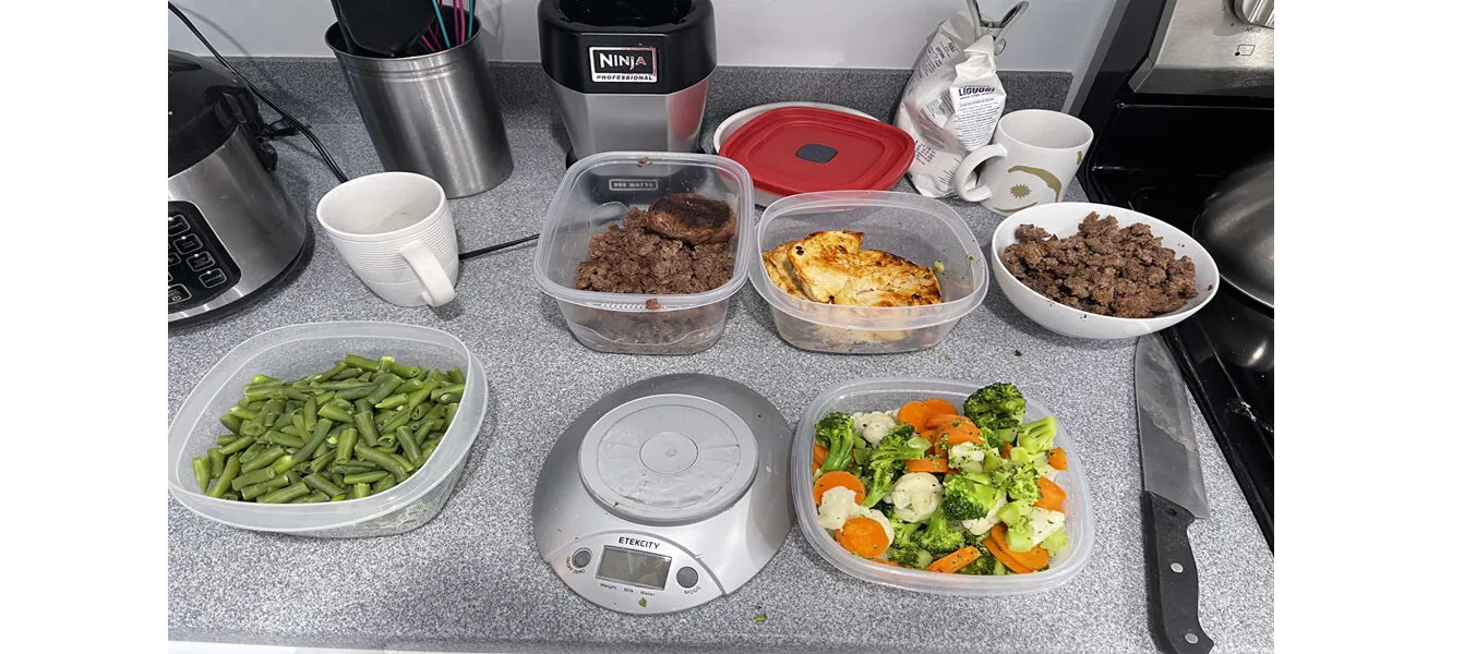 Meal Prep is part of your workout…