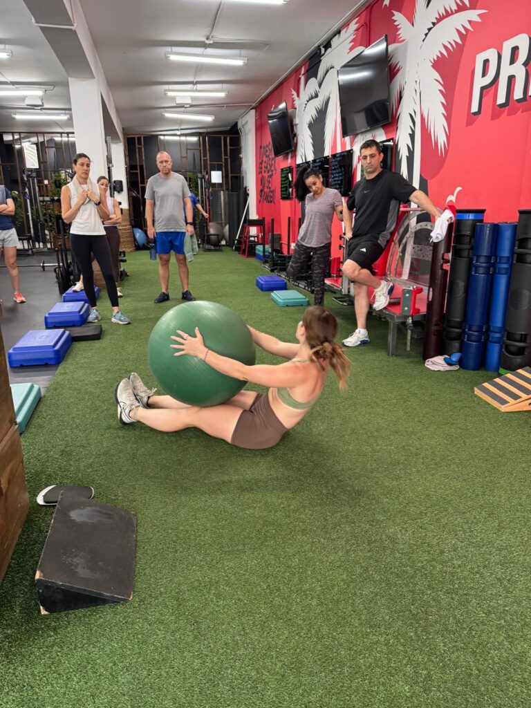 group personal training at miami