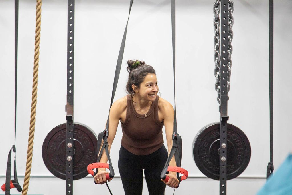 enjoying a workout at Primal Fit Miami