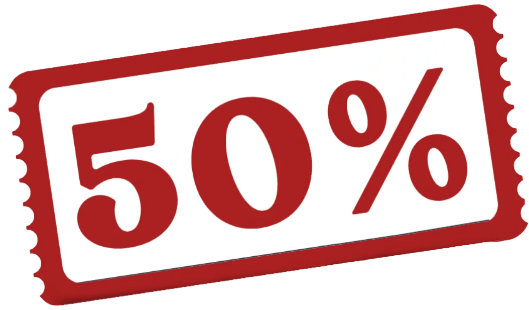 50%