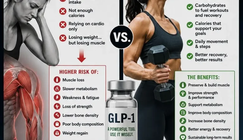 Using a GLP-1? Here’s How to Lose Fat Without Losing Muscle
